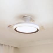 Philips LED-kattotuuletin Bliss, kulta/valkoinen, hiljainen, CCT