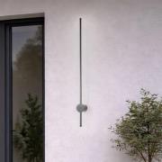 LED-seinävalaisin Orla M, musta, alumiini, korkeus 97 cm