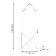 LED-seinävalaisin CAESAR, pronssi, korkeus 31 cm, metalli/alabasteri