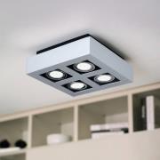 Neljä valoa LED-kattovalaisin Loke