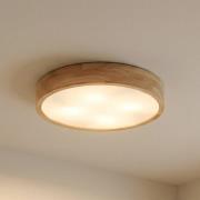 Lindby kattovalaisin Tanju, Ø 60 cm, 5-valo, tammipuu, E27