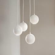 Midway-riippuvalaisin, 4-valo, pyöreä, hiekanvärinen, GU10