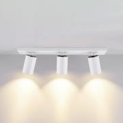 CAN TILT kattospotti, valkoinen, 48 x 9 cm, 3-lamppuinen, metallia GU1...