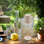 Ladattava LED-pöytävalaisin 7508011, beige, 2700 K IP44 kosketushimmen...