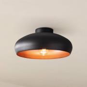 Kattovalaisin Mogano metallia, Ø40 cm, musta