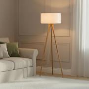 Lindby lattiavalaisin Charlia, valkoinen, puu, korkeus 150cm