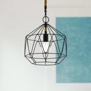 Riippuvalo Cottingham, häkkivarjostin 1-lamppuinen