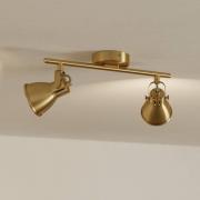 Seras kattovalaisin, harjattua messinkikultaa, 2-valo, 2 valoa