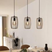 Riippuvalaisin Bajazzara kolme häkki sävyjä hiekan väri