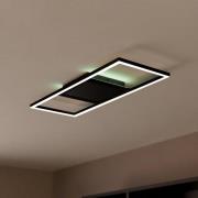 LED-kattovalaisin Calagrano-Z ZigBee RGB/CCT 64x24cm