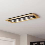 LED-kattovalaisin Tirrenara, kaukosäädin, 78x31cm