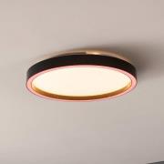 EGLO connect Montemorelos-Z, RGBW, musta, Ø42cm