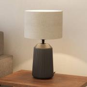 Pöytävalaisin Capalbio, harmaa/luonnonvärinen