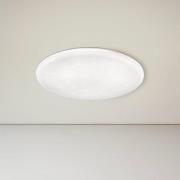 Frania-S-LED-kattovalo, kristallitehostein Ø 33 cm