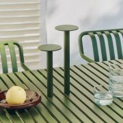 HAY LED-akkuinen pöytälamppu HOST PORTABLE, oliivinvihreä, 30 cm, IP44