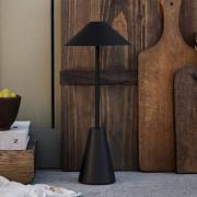 Globen Lighting Cannes-akkuvalaisin ulkokäyttöön, musta, IP54