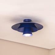 Kattovalaisin Plato, tummansininen, metalli, Ø 38 cm, E27