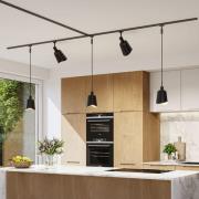 Paulmann varjostin U-Rail Alvaro musta/kulta DecoSystems