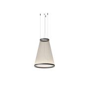 Vibia LED-riippuvalaisin ARRAY beige 71 x 55 cm kartio 927 himmennettä...