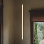 Vibia LED-seinävalaisin SPA, pituus 121 cm, beige, IP44 2700 K
