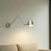 Lucande Silka-seinävalaisin, 91 cm, nikkeli, säädettävä, E27