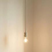 Lindby Hattie-riippuvalaisin, E27-pidin, beige, Ø 5 cm