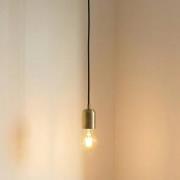 Lindby Hattie-riippuvalaisin, E27-pidin, messinki, Ø 4,7 cm