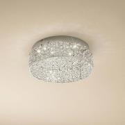 Kimalteleva LED-kattovalaisin Felias, pyöreämuoto