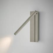 Bover LED-seinävalaisin Arid A/03 harmaa, alumiini, 2700 K