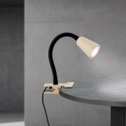 Klipsivalaisin Dotty, khaki, korkeus 33 cm, GU10