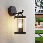 Lucande ulkoseinävalaisin Cassian, 2 kpl, antrasiitti, IP54