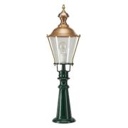 Elburg-pylväsvalaisin, vihreä, korkeus 75 cm, metalli, IP44