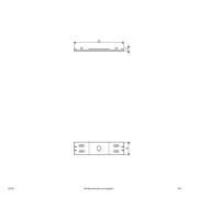 2 x kiinnitysklipsi Bordo-sarjaa varten + 2 ruuvia