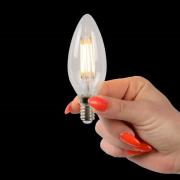 LED-kynttilälamppu E14 4W 2700K himmennettävä 4 kpl:n sarja