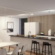 Paulmann URail LED-riippuvalaisin Hildor, signaalivalkoinen, 4 000 K