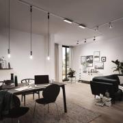 Paulmann URail-kisko, signaalivalkoinen, pituus 200 cm, alumiini