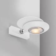 PURE LED-seinälamppu Oculis, valkoinen, 30 cm, rauta/lasi, 2-lamppuine...