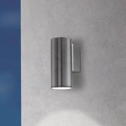 LED-seinävalaisin Riga, antrasiitti, korkeus 15 cm, metalli