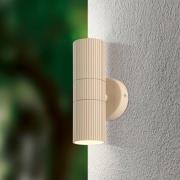 Ulkoseinälamppu Tomelloso, valkoinen, korkeus 20 cm, metalli, 2-lamppu...