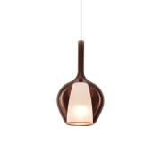 Ideal Lux riippuvalo Kalique 1, kuparinen, Ø 18 cm