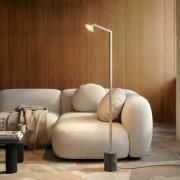 Lucande LED-lattiavalaisin Steve, alumiini, 130 cm, himmennettävä