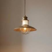 Lindby Louisanne-riippuvalaisin, ruskea, metalli, Ø 35 cm