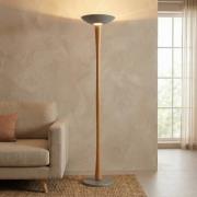 Aluminor Eden ylöspäin suunnattu LED-valaisin, päärynähuonekalupuu, ha...