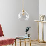 EBB & FLOW Rowan -riippuvalo, lasi, kulta Ø 28cm