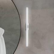 LED-seinävalaisin Runt, pituus 60 cm, kromi, 4 000 K, IP44