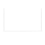 LOOM DESIGN LED-riippuvalaisin Straw 200, valkoinen, alumiini