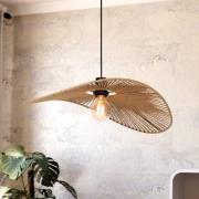 Siruela-riippuvalaisin, 56 x 40 cm, ruskea, paperiköysi, E27