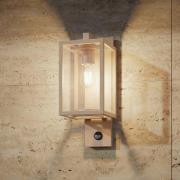 Lucande ulkoseinävalaisin Ferda, anturi, lampunpidin alhaalla, beige