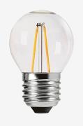 Shine LED Filament pallolamppu, Clear E27