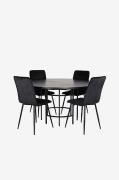 Ruokailuryhmä Copenhagen ja ruokapöydän tuolit Windu Lyx, 4 kpl